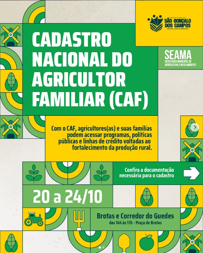 Prefeitura chega a Brotas e Corredor do Guedes para cadastrar agricultores familiares no CAF